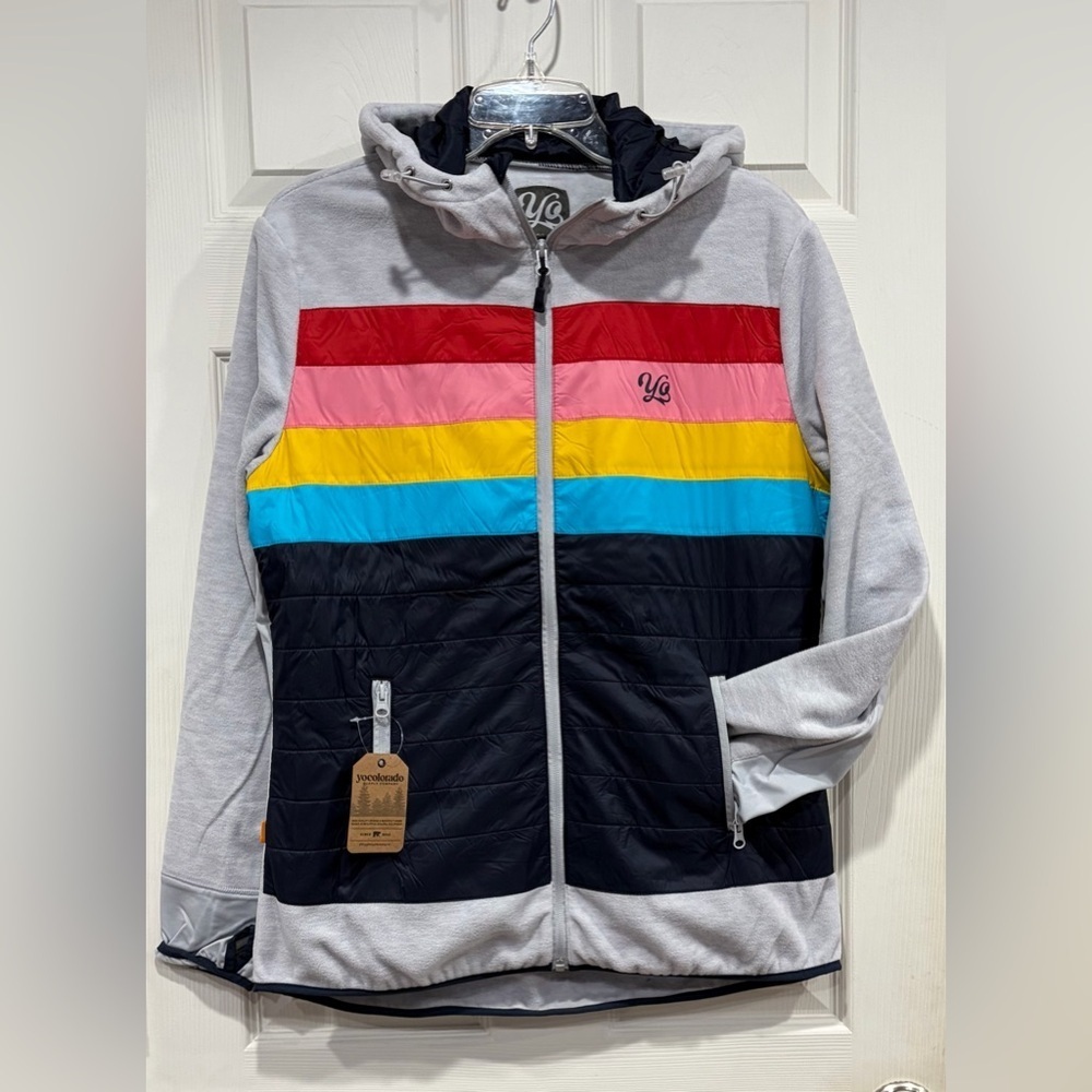 Yo Colorado Women's Large Limited Edition Momentum Storm Fleece Jacket NWT NWT